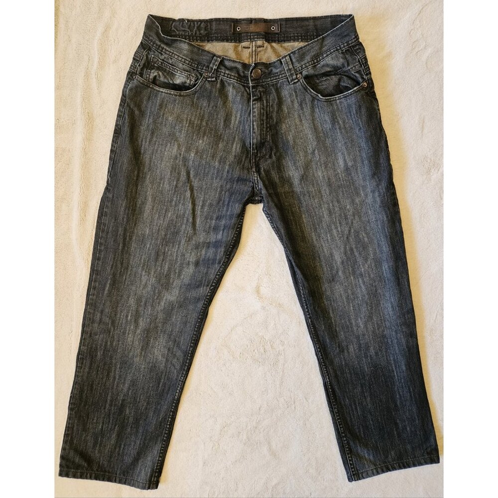 Jordan Craig Jeans Mens 36 x 32 * Fits Like 34" Straight Wide Denim Pants